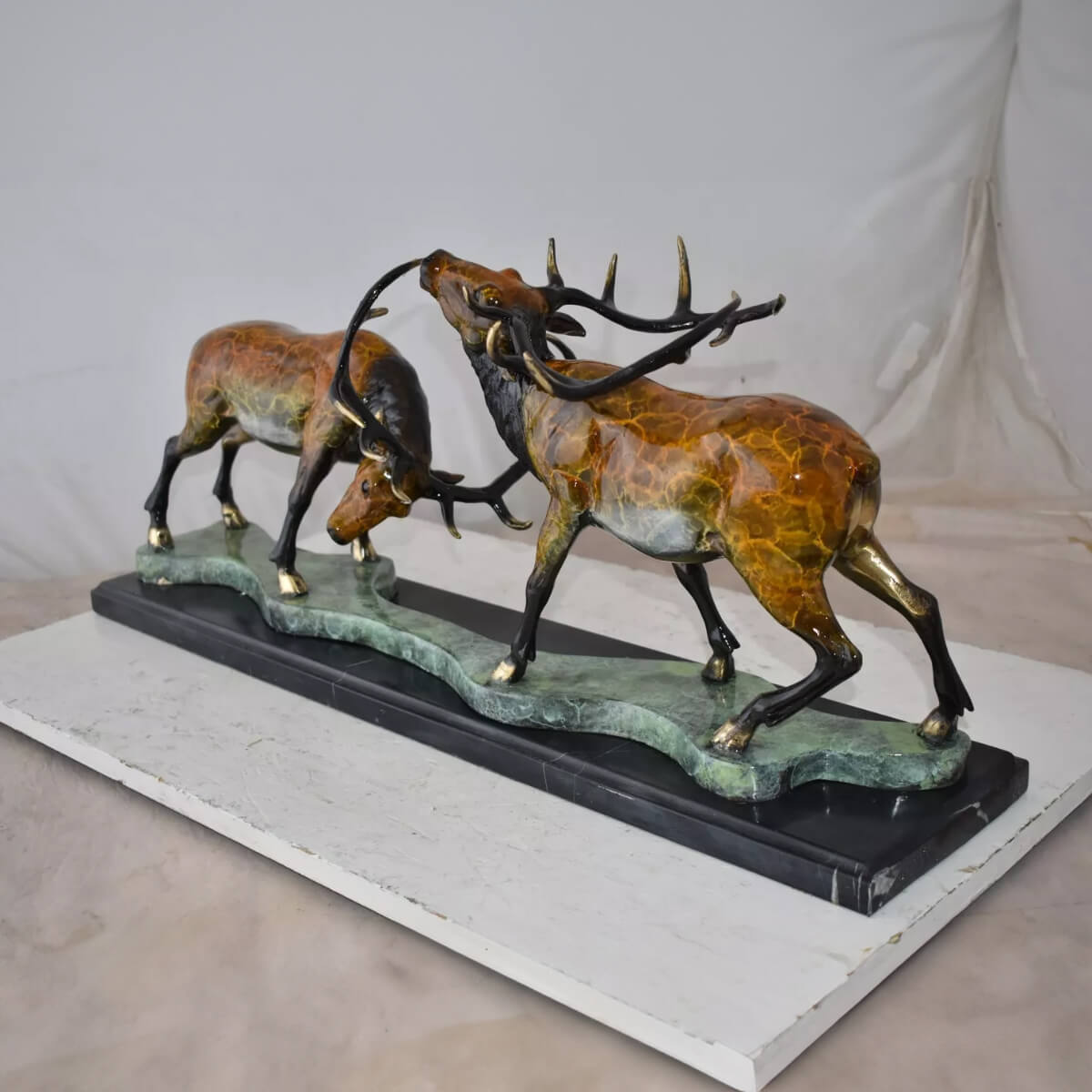 Bronze Deer Statue