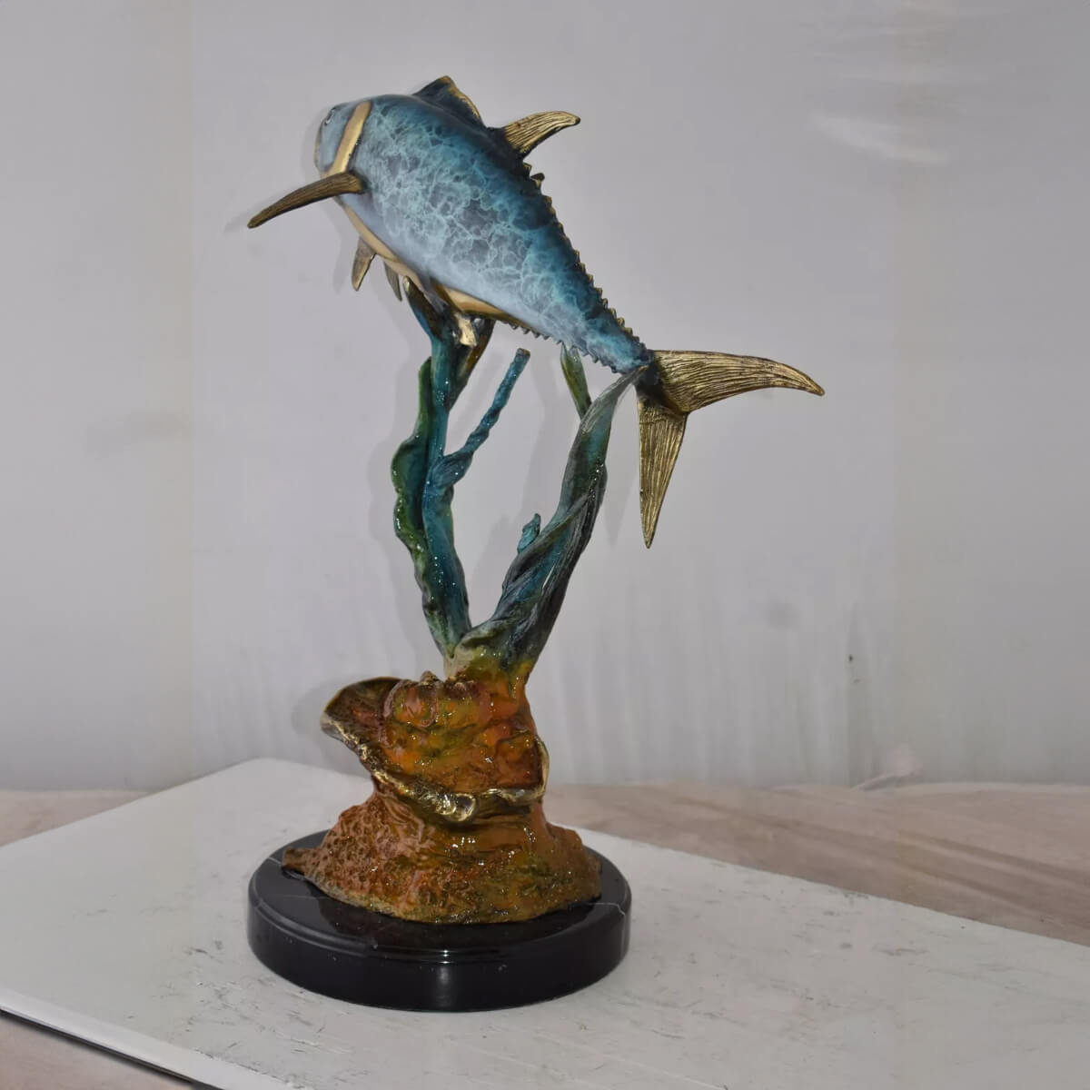 Escultura de atún