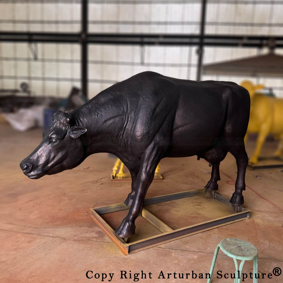 Full Size Cow Statue