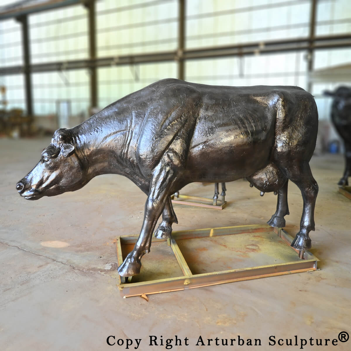 Full Size Cow Statue