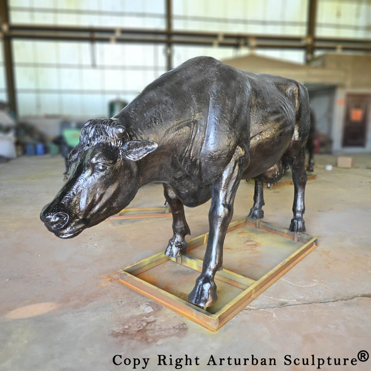 Full Size Cow Statue