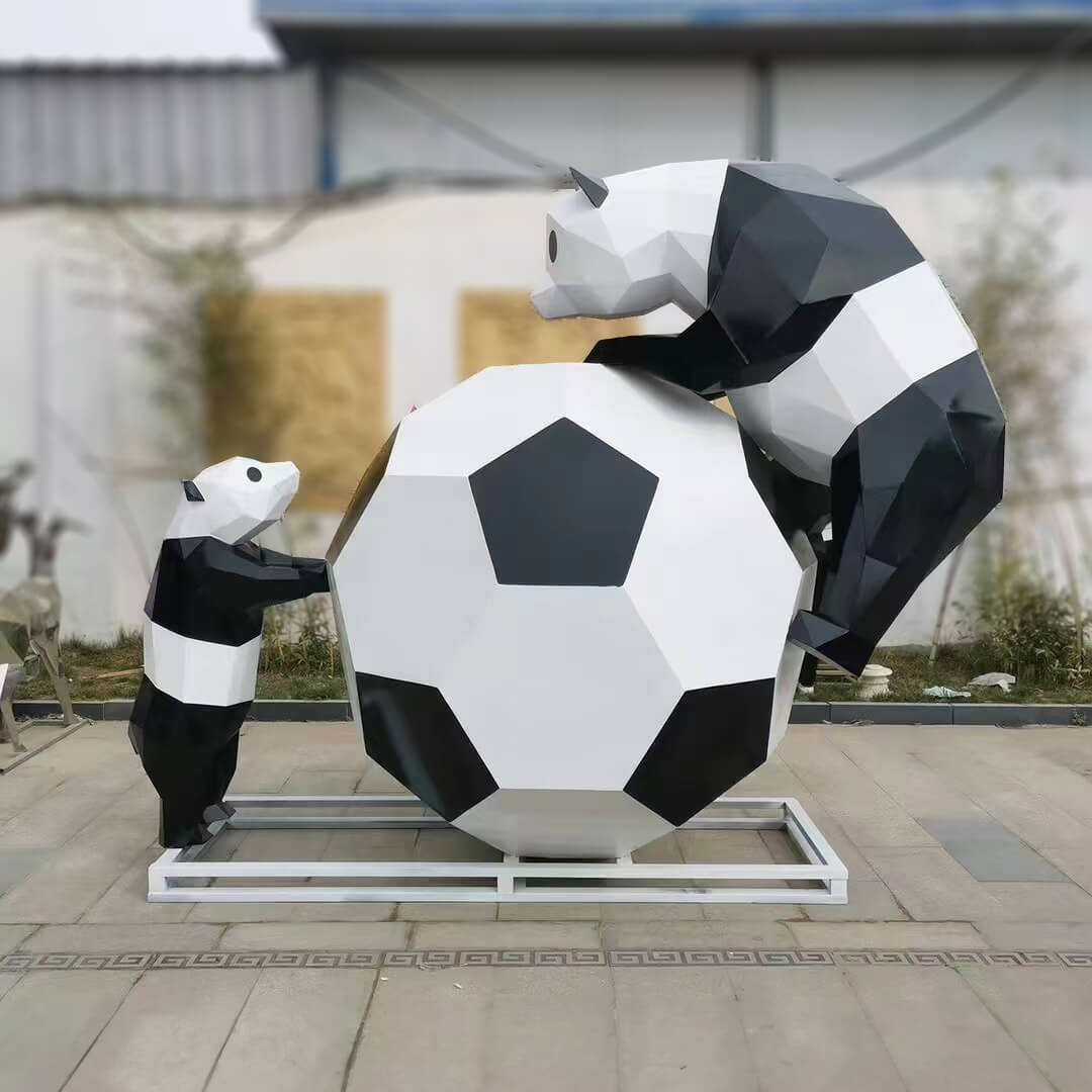 Statue de panda pour jardin