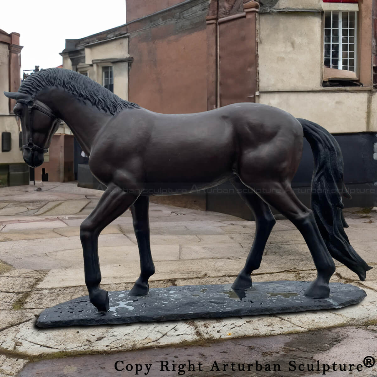Horse Garden Sculpture
