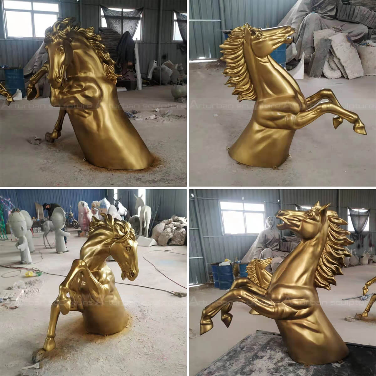 Horse Water Fountain Outdoor