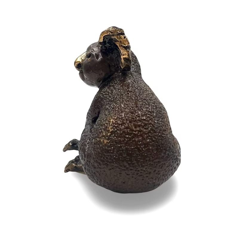 Bronze Koala Garden Statue rear view