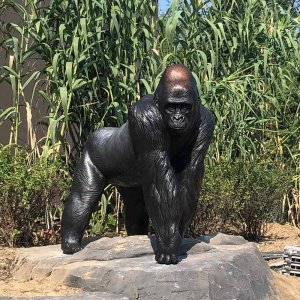Outdoor Gorilla Statue
