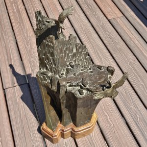 Adlerfigur aus Bronze gefertigt