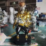 Bull Man Statue stainless steel warrior