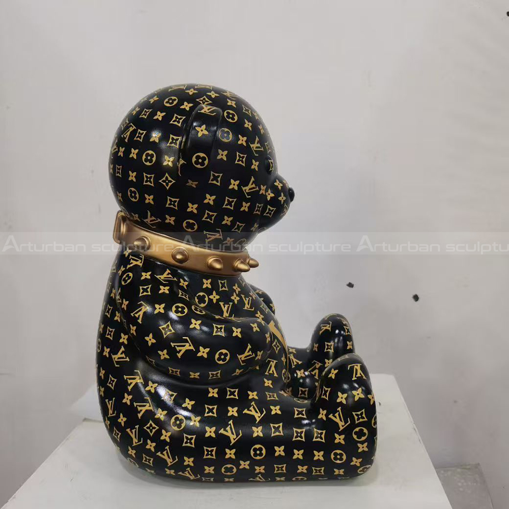 Louis Vuitton Bear Statue fiberglass sculpture