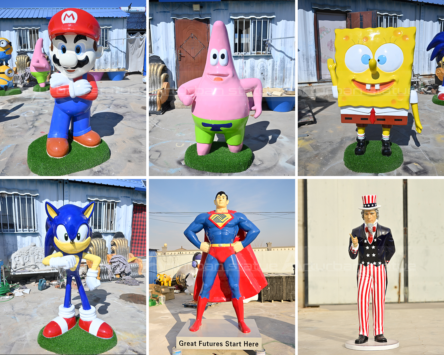Cartoon Sculpture