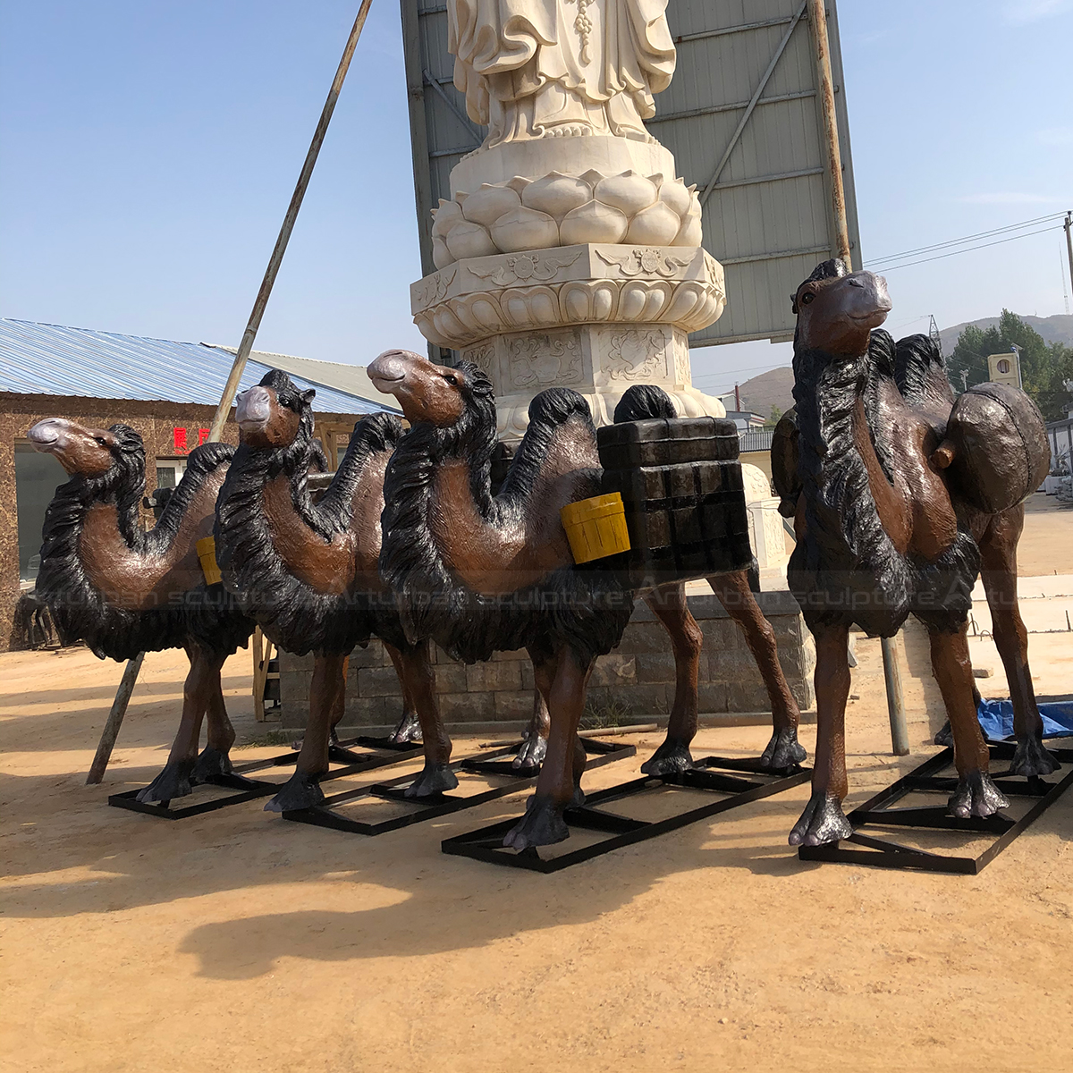 Bactrian Camel Statue For Sale