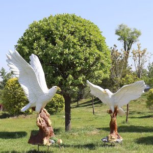 White Eagle Sculpture