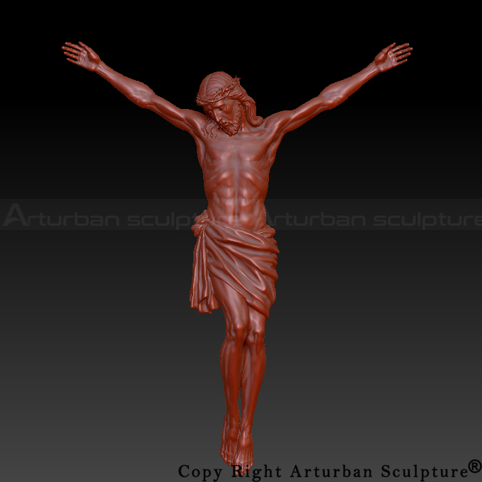 8 Full 3D model of crucified Jesus